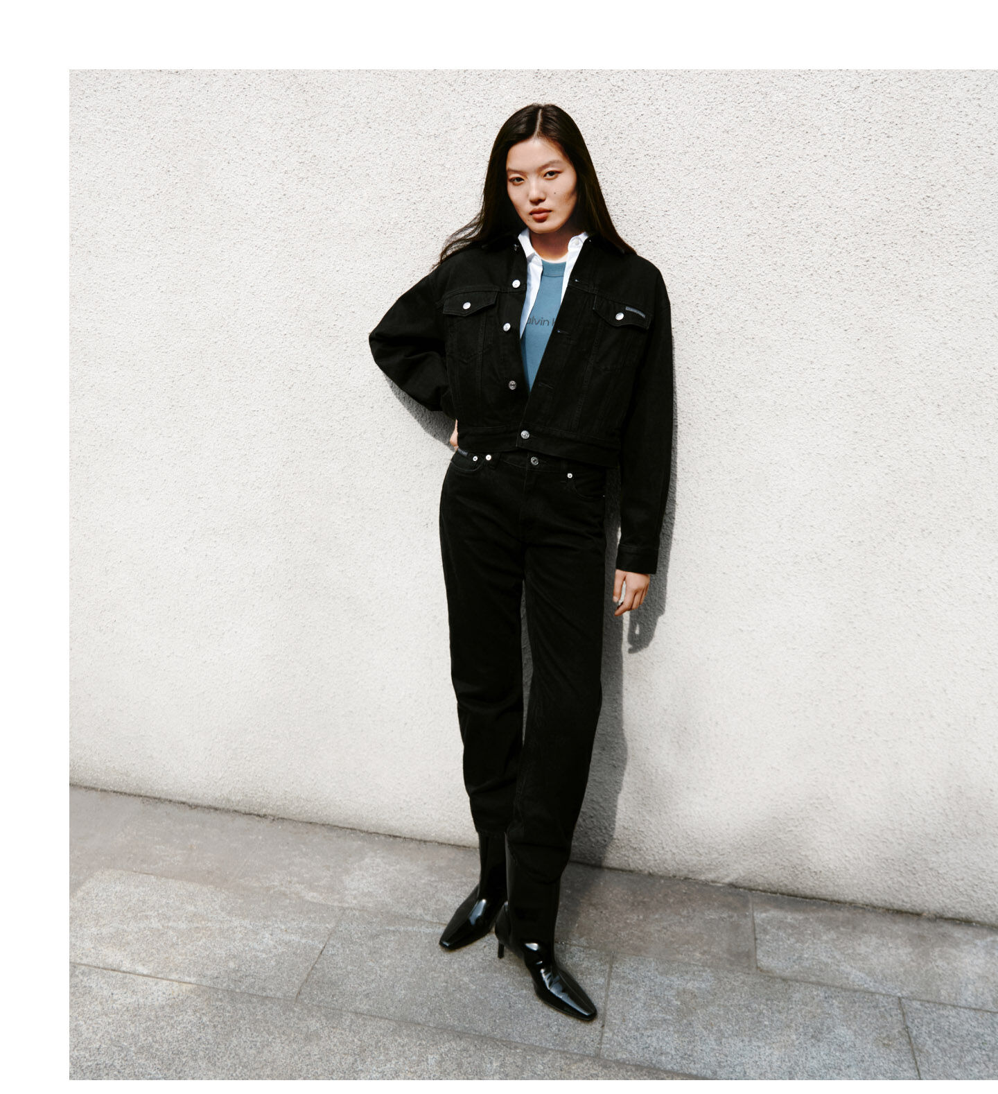 Calvin Klein featuring Women 90's Straight pants